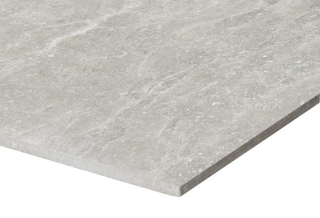 Leroymerlin Piastrella da pavimento e rivestimento interno ed esterno rettificato PATH in gres porcellanato opaco grigio 120 x 60cm Sp. 9.2 mm traffico molto intenso (pei 5/5) R10 In vendita