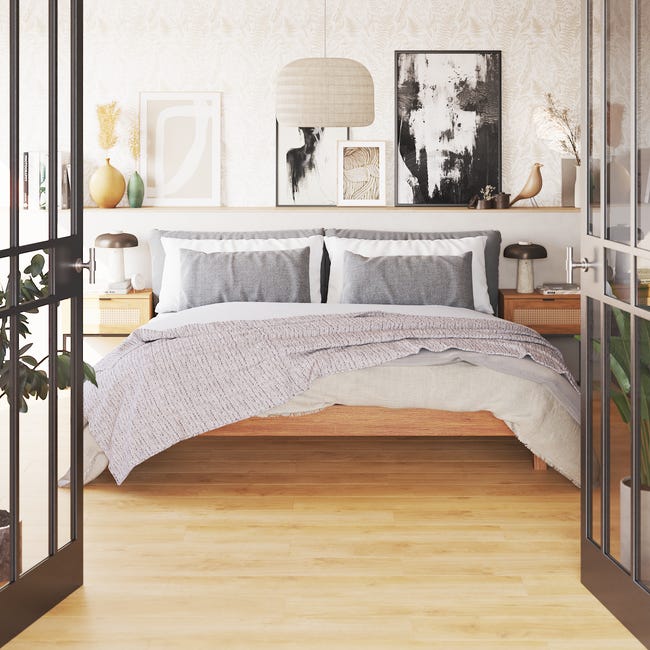 Leroymerlin Pavimento laminato ARTENS DESIGN Dunmore marrone resistente all'acqua Sp 8mm In Linea