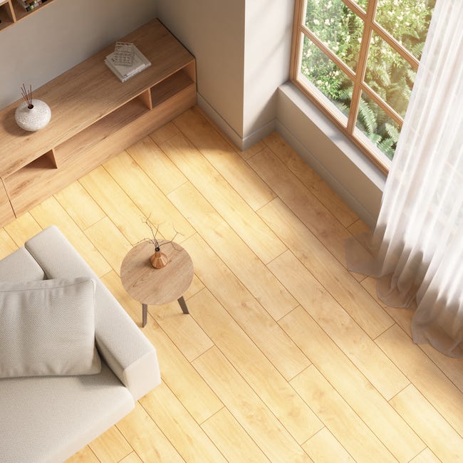 Leroymerlin Pavimento laminato ARTENS DESIGN Dunmore marrone resistente all'acqua Sp 8mm In Linea