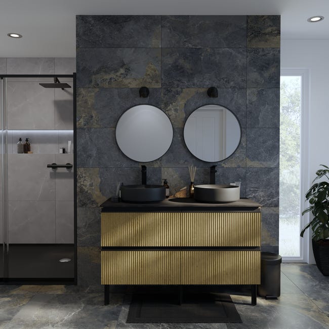 Leroymerlin Piastrella da rivestimento interno rettificato Ulmo in gres porcellanato smaltato opaco 74.5 x 74.5cm Sp. 9.7 mm traffico medio forte (pei 3/5) R9 Acquista Ora