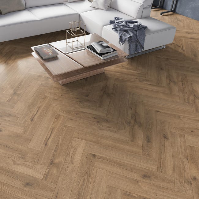 Leroymerlin Pavimento laminato ARTENS SPINA pordoi marrone Sp 8mm Convenienza