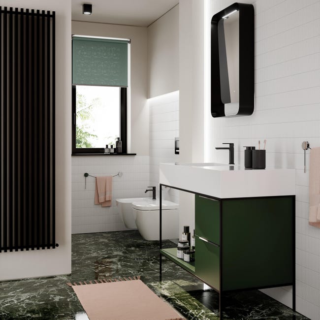 Leroymerlin Piastrella da pavimento e rivestimento interno rettificato Marble Vision in gres porcellanato smaltato lappato verde 60 x 60cm Sp. 9 mm traffico medio forte (pei 3/5) Offerte