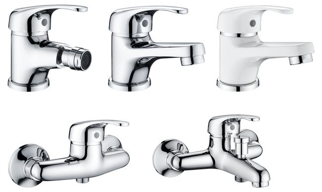 Leroymerlin Rubinetto per bidet Natu cromo lucido SENSEA Saldi Di Fabbrica
