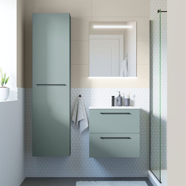 Leroymerlin Anta mobile da bagno verde SENSEA L 45 x H 172.9 x Sp 1.8 cm I Più Venduti