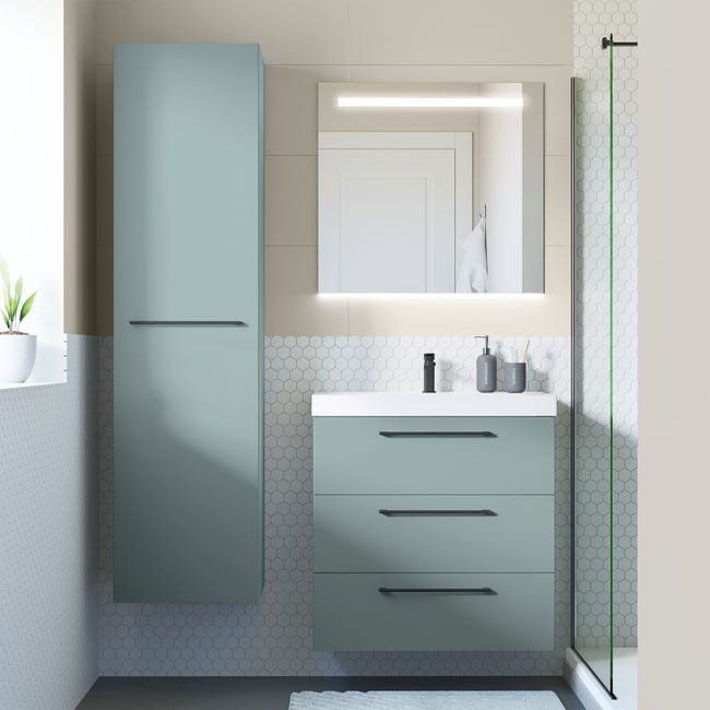 Leroymerlin Anta mobile da bagno verde SENSEA L 45 x H 172.9 x Sp 1.8 cm I Più Venduti