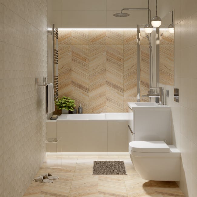Leroymerlin Rubinetto per lavabo a canna bassa Hilo New cromato lucido SENSEA H 15 cm Nuova