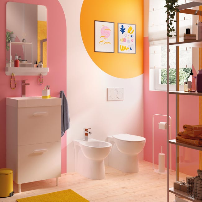 Leroymerlin Rubinetto per lavabo a canna media Studio cromato lucido SENSEA H 16 cm Offerta speciale