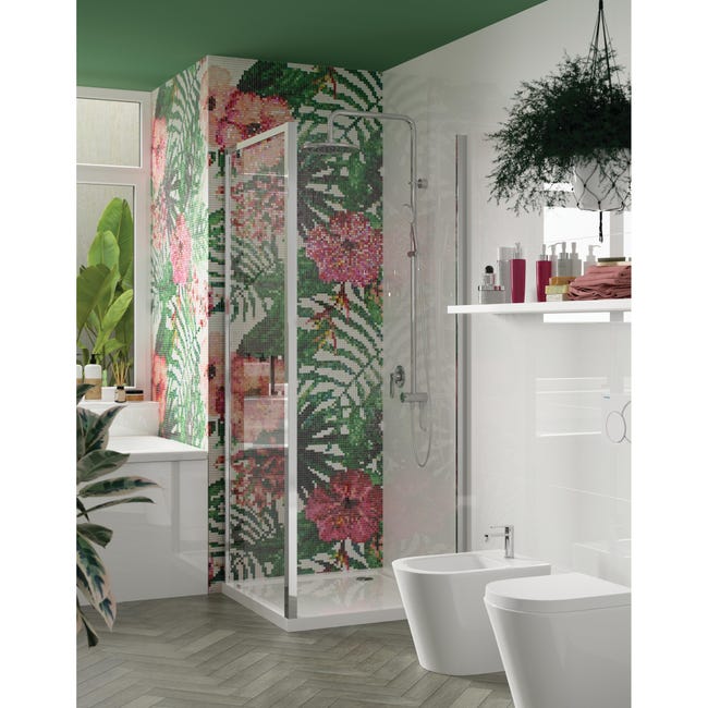 Leroymerlin Vaso WC filomuro SENSEA compacta sedile incluso P 55 x L 36 x H 39.5 cm bianco Vendite stagionali