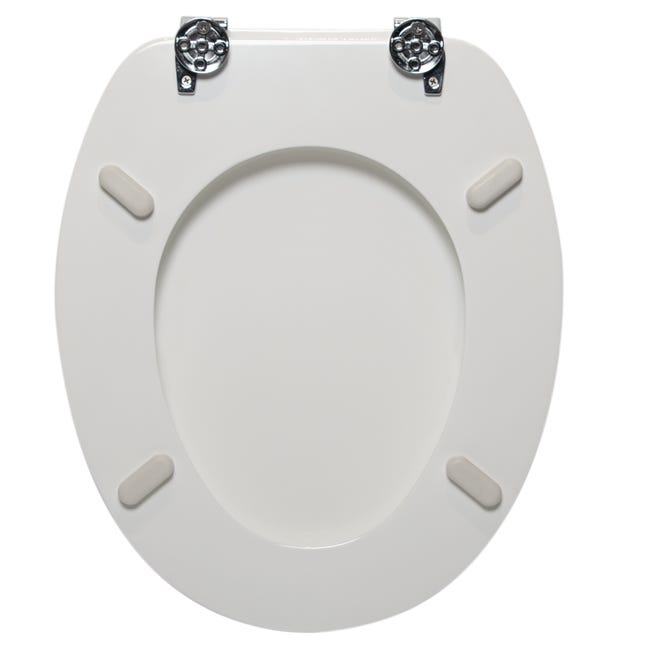 Leroymerlin Copriwater ovale universale POP SENSEA legno bianco Black Friday