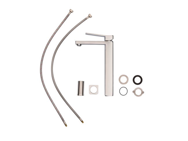 Leroymerlin Rubinetto per lavabo Studio cromato lucido SENSEA H 35 cm Cyber Monday