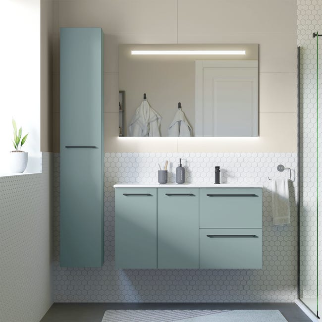 Leroymerlin Anta mobile da bagno verde SENSEA L 30 x H 172.9 x Sp 1.8 cm Offerta natalizia