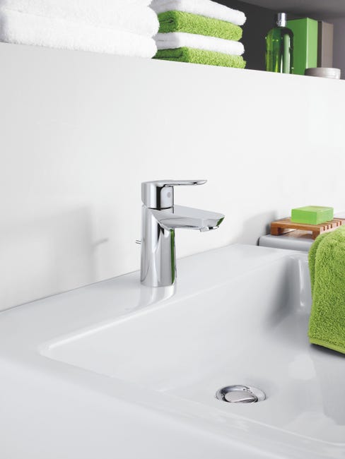 Leroymerlin Rubinetto per lavabo a canna bassa Start Clova cromato lucido GROHE H 15 cm Offerta Giorno del Papà