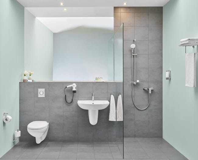 Leroymerlin Rubinetto per lavabo a canna bassa Start Clova cromato lucido GROHE H 15 cm Offerta Giorno del Papà