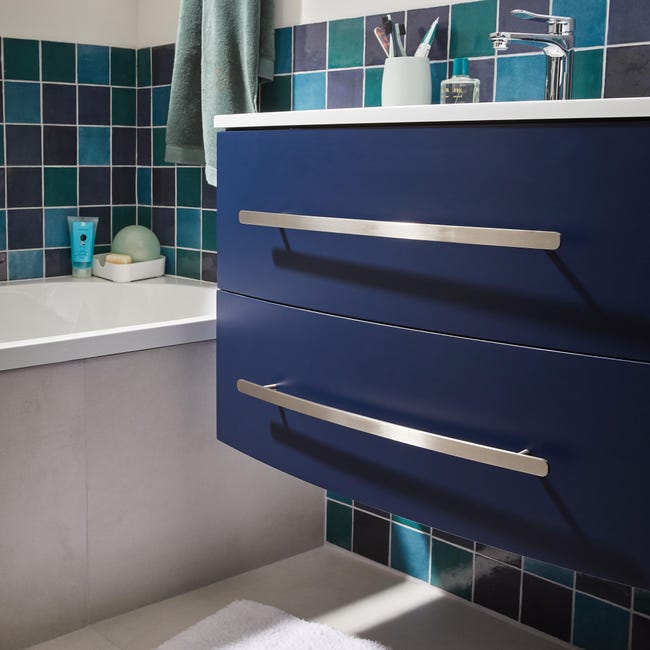 Leroymerlin Rubinetto per lavabo a canna media Bora cromato lucido SENSEA H 15.69 cm Vendita calda