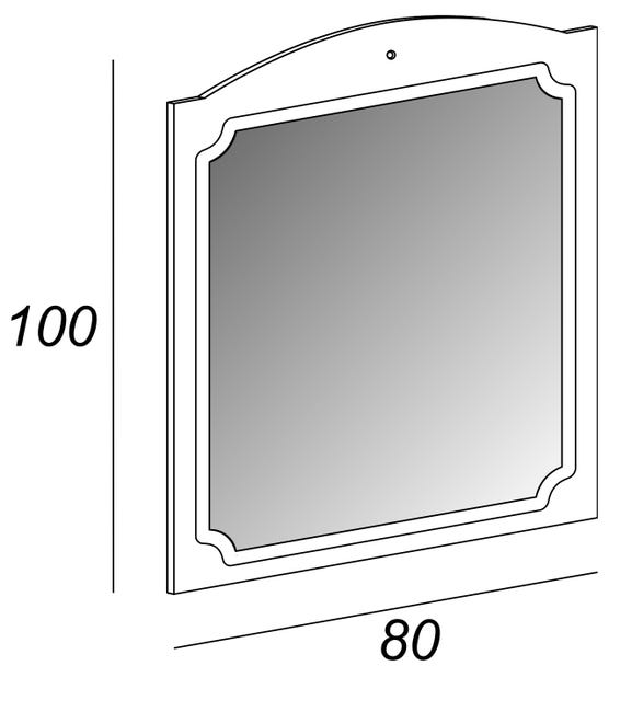Leroymerlin Specchio Caravaggio rettangolare 80 x 100 cm Enormi risparmi