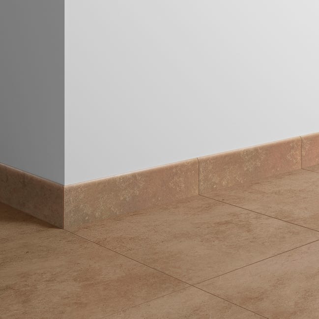 Leroymerlin Piastrella battiscopa Iris colore marrone H 8 x Sp 8 mm Fino al 65% di sconto