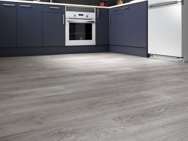 Leroymerlin Pavimento laminato ARTENS Macassar grigio resistente all'acqua Sp 10mm Trasporto libero internazionale