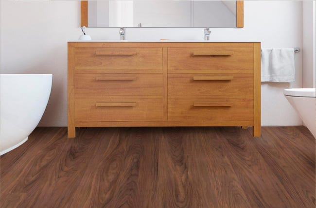Leroymerlin Pavimento laminato ARTENS Neiva marrone resistente all'acqua Sp 10mm Spedizione Gratuita