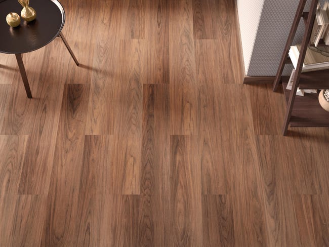 Leroymerlin Pavimento laminato ARTENS Neiva marrone resistente all'acqua Sp 10mm Spedizione Gratuita