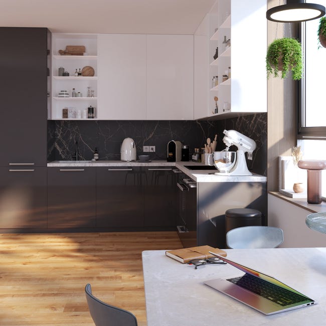 Leroymerlin Pavimento laminato ARTENS DESIGN Wayne beige resistente all'acqua Sp 10mm Qualità Garantita