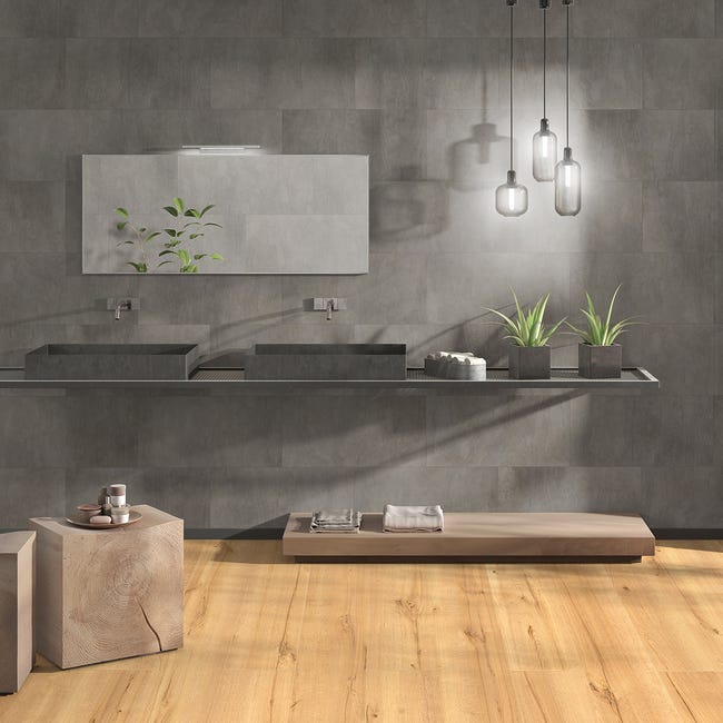 Leroymerlin Pavimento laminato ARTENS DESIGN Wayne beige resistente all'acqua Sp 10mm Qualità Garantita