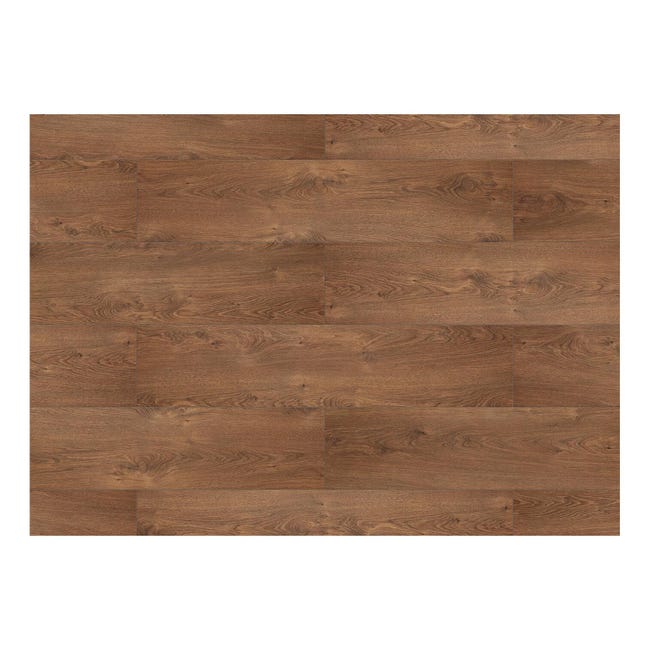 Leroymerlin Pavimento laminato ARTENS Oak redbrown marrone resistente all'acqua Sp 8mm Consegna Veloce