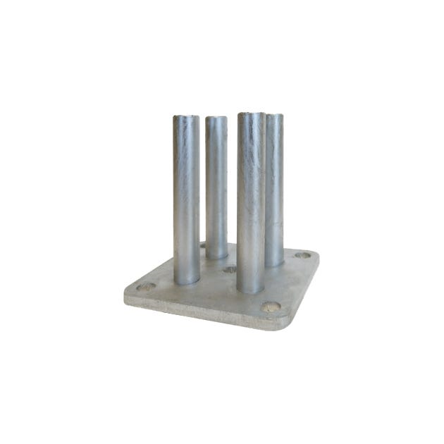 Leroymerlin Base per pannello MOSAIC/PRIVAT in acciaio H 10 x P 10 cm Shopping Online