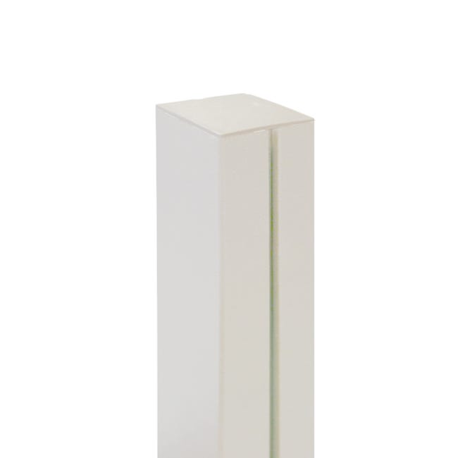 Leroymerlin Palo in ALLUMINIO NORTENE MOSAIC/PRIVAT quadrato H 215 cm x L 6 cm x L 6 cm bianco In Vendita