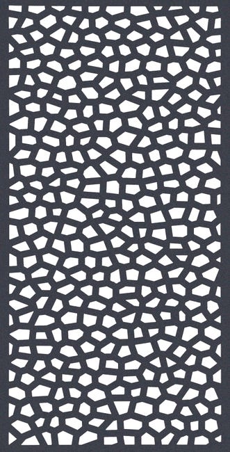 Leroymerlin Traliccio fisso MOSAIC in polipropilene grigio L 100 X H 200 cm 5 mm Fornitura limitata
