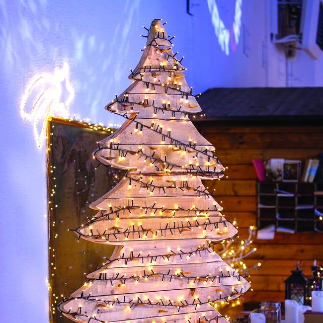 Leroymerlin Catena luminosa 600 lampadine LED bianco caldo 24.5 m Lightning offer