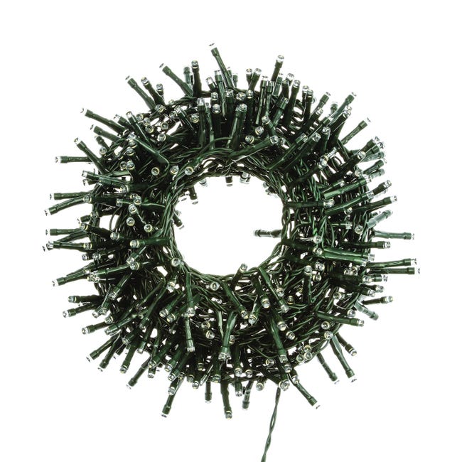 Leroymerlin Catena luminosa 1000 lampadine LED bianco caldo Led Mini cluster 20.5 m Bestseller