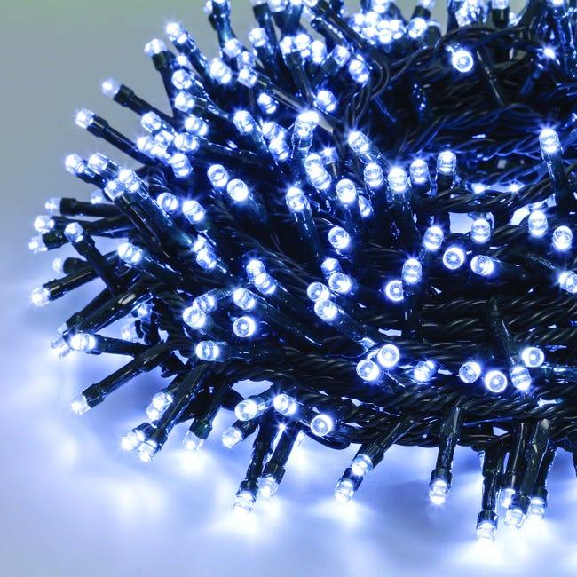Leroymerlin Catena luminosa 1000 lampadine LED bianco Led Mini cluster 24.5 m Rilascio limitato