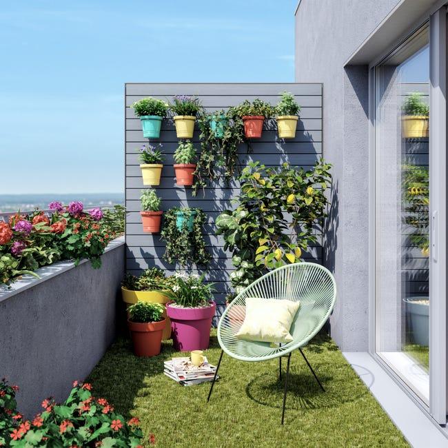 Leroymerlin Sedia da giardino senza cuscino Acapulco in acciaio con seduta in rattan sintetico verde Latest stili
