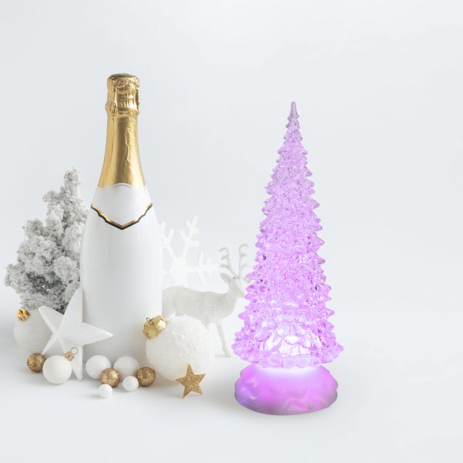 Leroymerlin Albero luminoso ghiaccio multicolore H 27 cm Ultimi due giorni