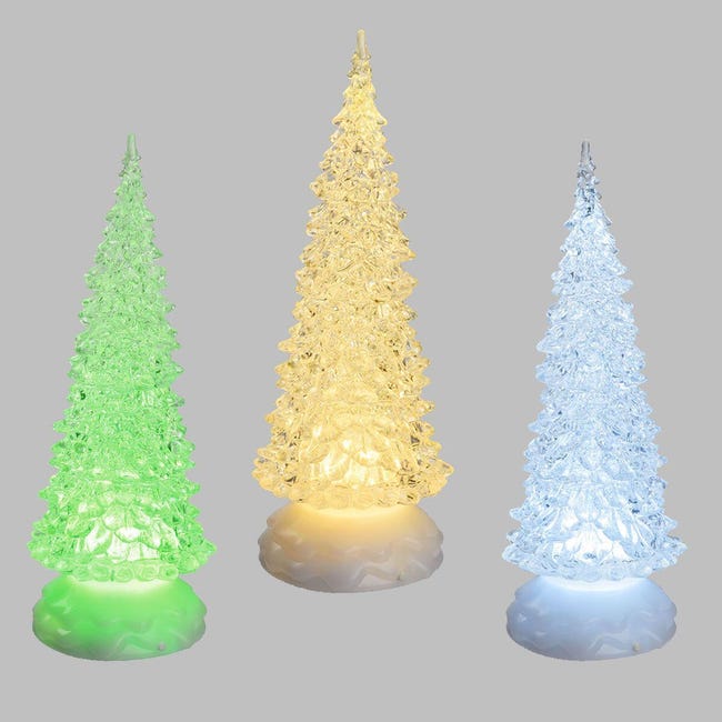 Leroymerlin Albero luminoso ghiaccio multicolore H 27 cm Ultimi due giorni
