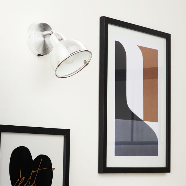 Leroymerlin Faretto decorativo senza fonte luminosa 1 luci Farell E14 INSPIRE Duty-free