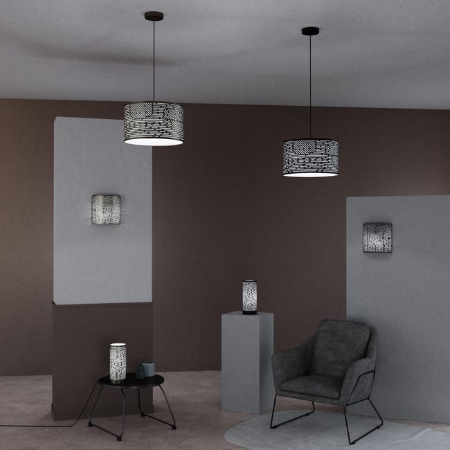 Leroymerlin Applique moderno Slots grigio INSPIRE Italia