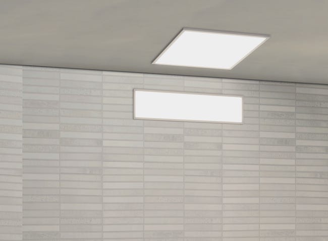 Leroymerlin Pannello LED Anvik bianco 59.5x60 cm INSPIRE Luce bianco naturale 4000 LUMEN Promozione