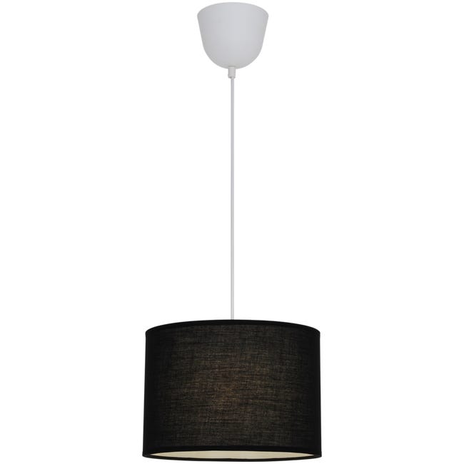 Leroymerlin Lampadario Moderno Sitia nero E27 INSPIRE Soddisfazione Garantita