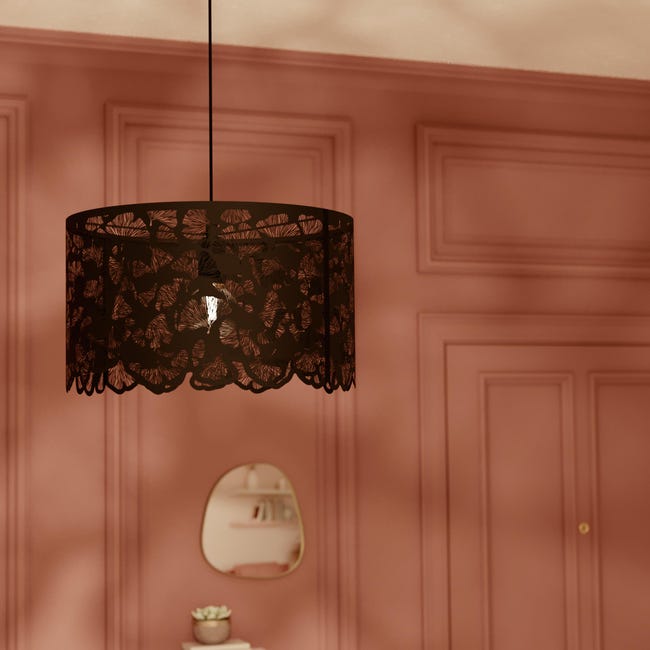 Leroymerlin Lampadario Glamour Marotta nero E27 INSPIRE Prezzo Ridotto