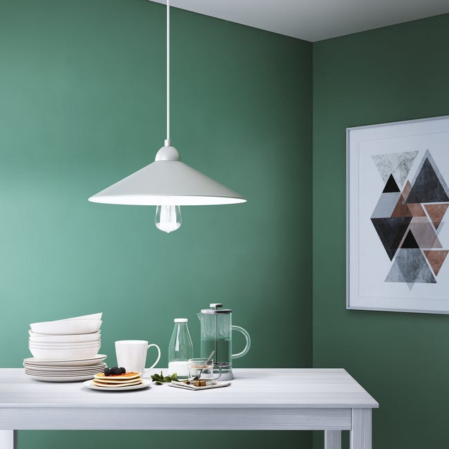 Leroymerlin Lampadario Industriale Braga grigio E27 INSPIRE Sconto