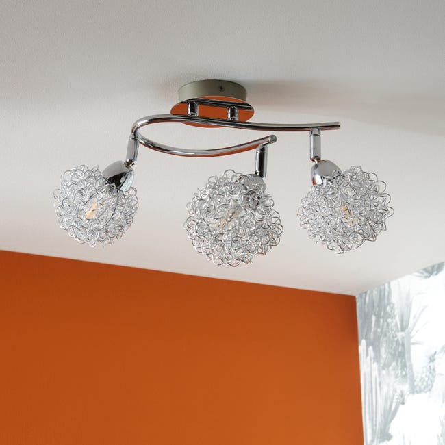 Leroymerlin Base per faretto componibile Roma G9 1xMAX40W cromato lucido INSPIRE Saldi