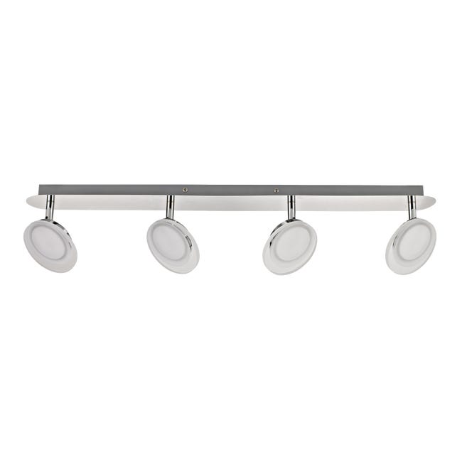 Leroymerlin Faretto decorativo con fonte luminosa LED Loob New cromo 4xINSPIRE I Più Venduti
