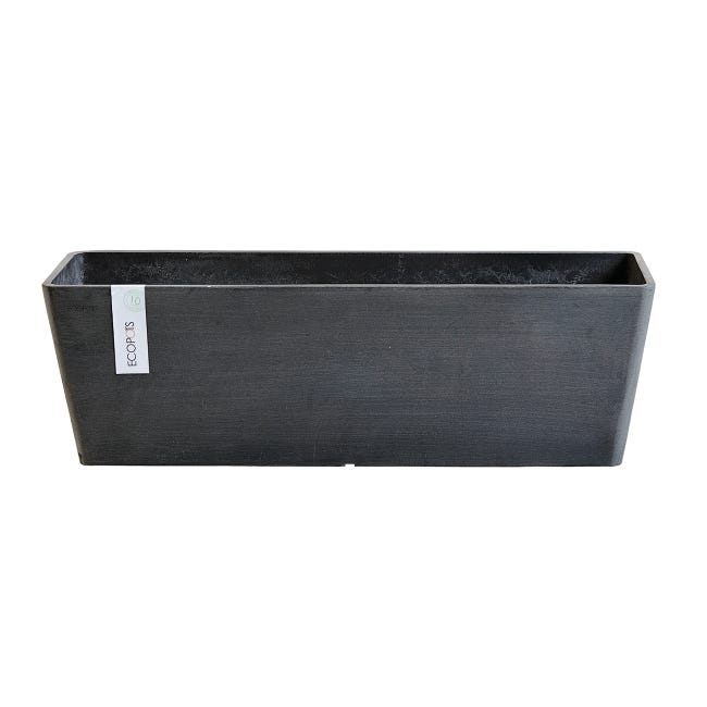 Leroymerlin Fioriera BRUGES ECOPOT'S in resina antracite H 17 cm L 55 x P 17 cm Offerta natalizia