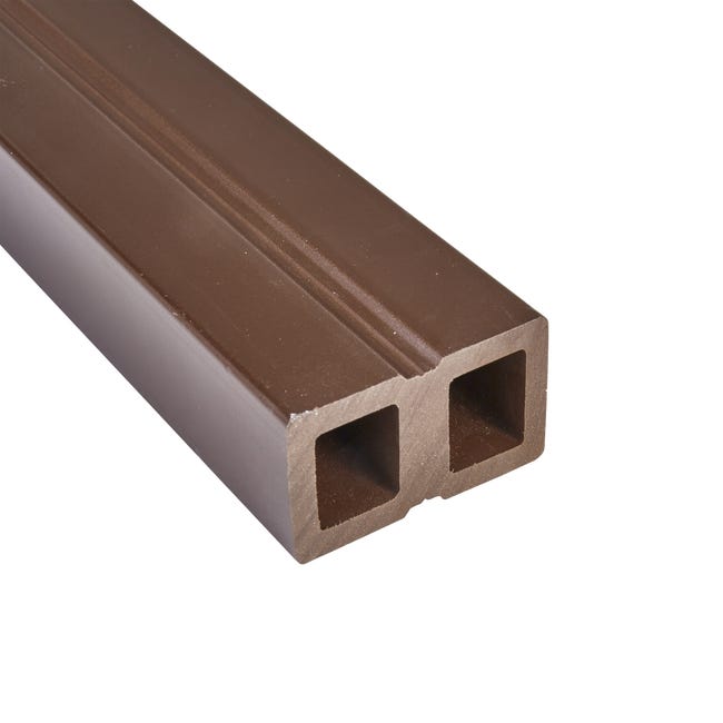 Leroymerlin Travetto da pavimento Atlas e Rio in composito di legno e plastica (wpc) 220 x 5 x Sp 3 cm Online Outlet