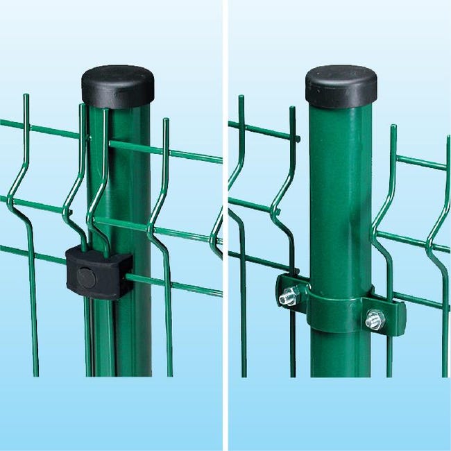 Leroymerlin Palo in ACCIAIO FERRO BULLONI Medium tondo Ø 48 mm H 150 cm x verde Lightning offer