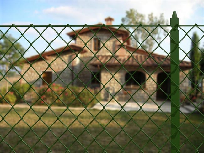 Leroymerlin Palo in ACCIAIO FERRO BULLONI plastificato a t H 150 cm x L 3 cm x L 3 cm verde Latest stili