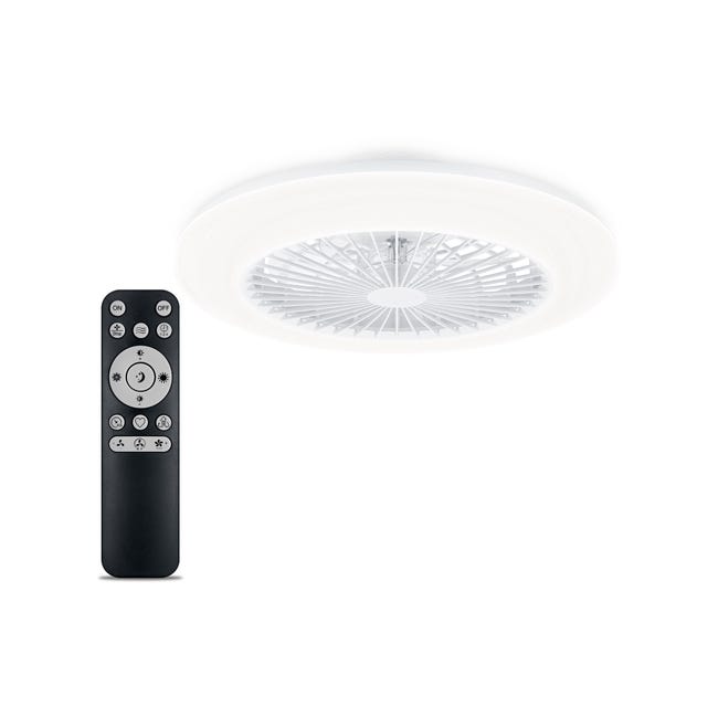 Leroymerlin Ventilatore da soffitto Amigo Led Cielo stellato DC 6500LM bianco Ø 57.7 cm PHILIPS IP20 Fino al 60% di sconto