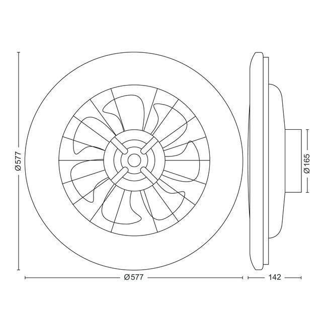 Leroymerlin Ventilatore da soffitto Amigo Led Cielo stellato DC 6500LM bianco Ø 57.7 cm PHILIPS IP20 Fino al 60% di sconto