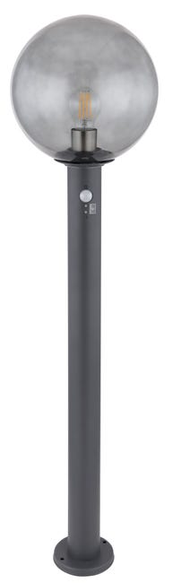 Leroymerlin Lampione da giardino con sensore di movimento Ossy H 100 cm grigio IP44 GLOBO Fino al 55% di sconto